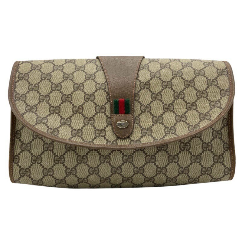 GUCCI　グッチ　中古品　USED-BC　89・01・031　オールドグッチ　クラッチバッグ　GGシェリーライン　g3101334927900007　男女兼用　かんてい局宜野湾愛知店