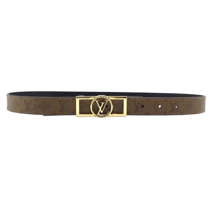 2025年決算セール♪【17日/24日/31日】価格が安くなる!COUNT DOWN SALE開催! LOUIS VUITTON 【ルイヴィトン】 中古品 USED-A M0203 サンチュール ドフィーヌ25 リバースベルト ng3102689927700020 かんてい局名護店