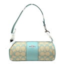 COACH コーチ 中古品 USED-A CU003 筒形ポーチ ジャガード ng3101223927700038 レディース かんてい局名護店