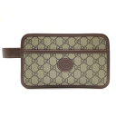 GUCCI　グッチ　中古品　USED-A　625764　インターロッキングG　クラッチバッグ　セカンドバッグ　GGキャンバス　スウェード　ベージュ　ng3101334927700013　メンズ　かんてい局名護店