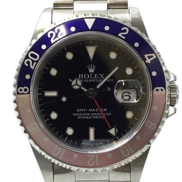 ROLEX　ロレックス　16700　GMTマスター　オールトリチウム　シングルバックル　 W番(1994年頃～1995年頃)　自動巻　中古　ng3100004027900004　かんてい局名護店