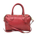COACH コーチ 中古品 USED-B F37259 2WAYミニボストンバッグ レザー ng3100884927700119 レディース かんてい局名護店