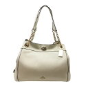 COACH コーチ 中古品 USED-B 36855 ショルダーバッグ チェーン ホワイト ng3100432927700418 レディース かんてい局名護店