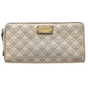 Kate spade ケイトスペード 中古 USED-B WLRU4957 ラウンドファスナー長財布 ホワイト ピンク ng3101608927700006 レ...