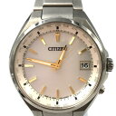 CITIZEN　シチズン　CB1120-50P/H149-S118921　ATESSA　アテッサ　エコドライブ/電波ソーラー　シルバー　10気圧防水　スーパーチタニウム/デュラテクトチタンカーバイト　※時計のみ　USED-AB　g22-1494　かんてい局宜野湾愛知店