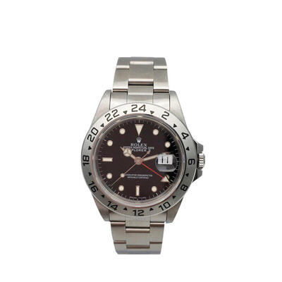 ROLEX【ロレックス】 エクスプローラー2 16570 自動巻 W番 トリチウム シングルバックル　g20-1483