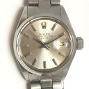 ROLEX【ロレックス】6516 オイスターパーペチュアルデイト ランダム ステンレススチール 自動巻き シルバー文字盤【中古】g20-1370