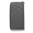 【中古】LOUIS VUITTON ルイヴィトン M62902 ヴェルティカル モノグラムシャドウ 長財布 A2301036
