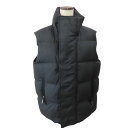 【中古】DSQUARED2 ディースクエアード ダウンベスト S74FB0289 黒 サイズ50(L相当) A2301712
