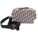 【中古】DIOR ディオール オブリーク 1ADP0026YKY ショルダーバッグ A2406205