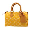 【中古】LOUIS VUITTON ルイヴィトン M24426 スピーディ P9 バンドリエール 25 ジョーヌマット イエロー系 ショルダーバッグ バッグ レ...