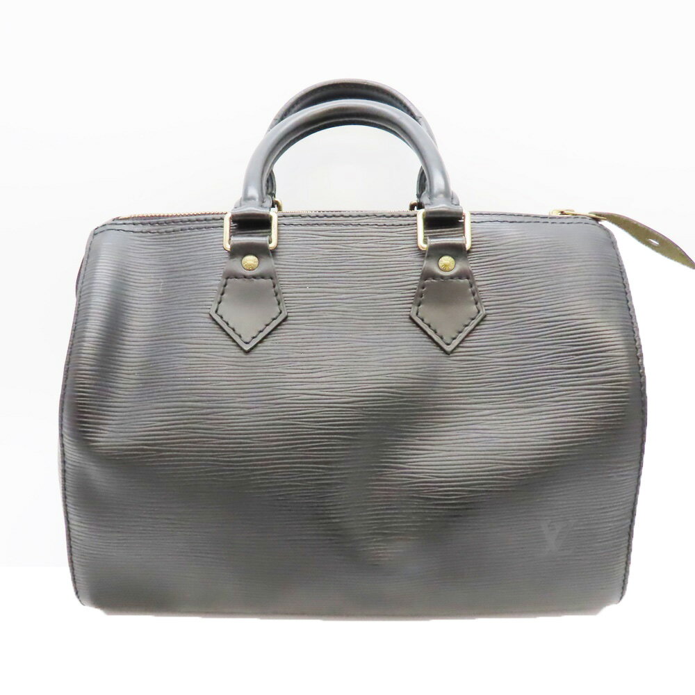 【中古】LOUIS VUITTON ルイヴィトン M59232 スピーディ25 エピ ノワール A2401182