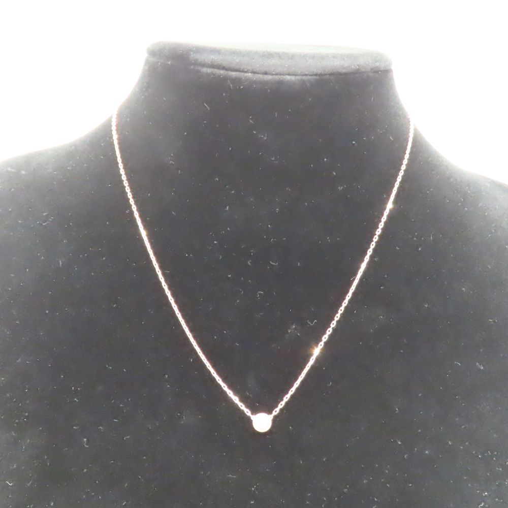 【中古】Cartier カルティエ B7215600 ダムール ネックレス 約45cm ラージモデル LM PG K18PG 約3.05g ..