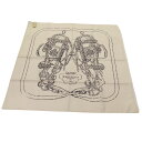 【中古】HERMES エルメス CARRE カレ70 ブリッド・ドゥ・ガラ イングリッシュ・エンブロイダリー アイボリー スカーフ A2404357 【無料ギフ...