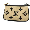 【中古】LOUIS VUITTON ルイヴィトン M82472 バイザプール ミニポシェット・アクセソワ―ル ベージュ×ブラック アクセサリーポーチ A2403958 【無料ギフトラッピング承ります】(4)