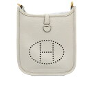 【中古】HERMES エルメス エヴリンTPM トリヨンクレマンス B刻印 2023年 白 ホワイト べトン 未使用品 A2401181 【無料ギフトラッピング...