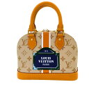 【中古】 Louis Vuitton ルイ ヴィトン M23502 モノパナム アルマBB ハンドバッグ ショルダーバッグ 2Wayバッグ LVストリートサイン...
