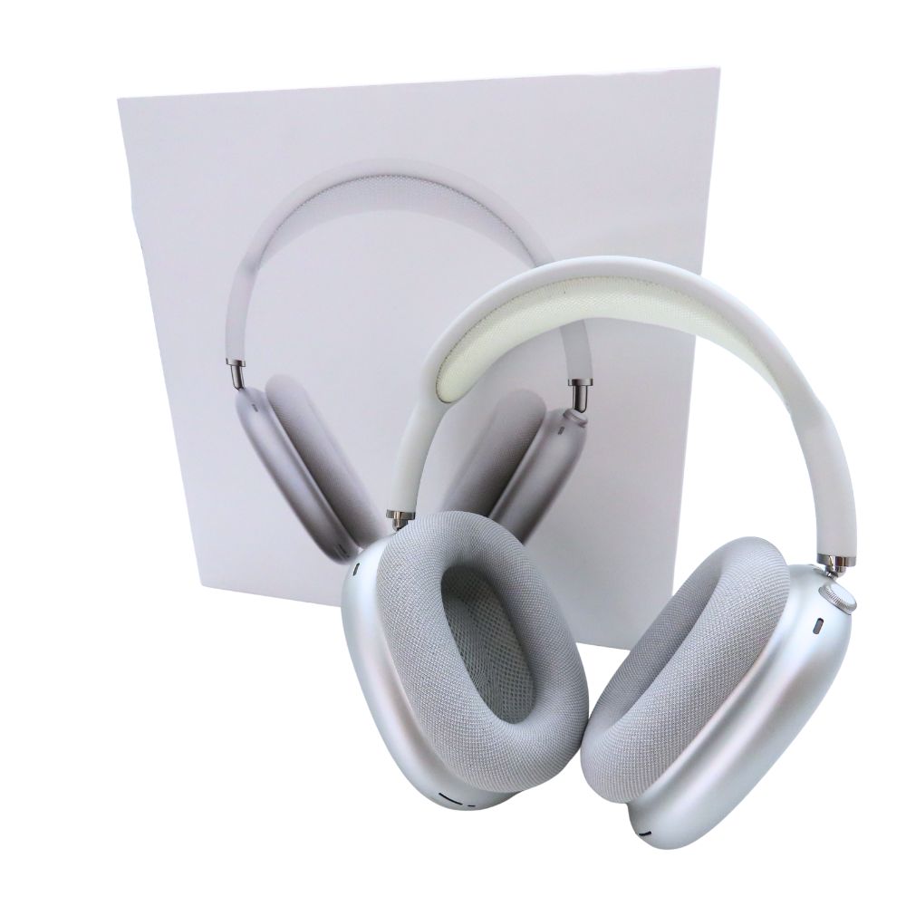 【中古】Apple アップル AirPods MAX エアポッズマックス 型)A2096 MGYJ3J/A カラー:シルバー, ホワイト メンズ レディース ユ...