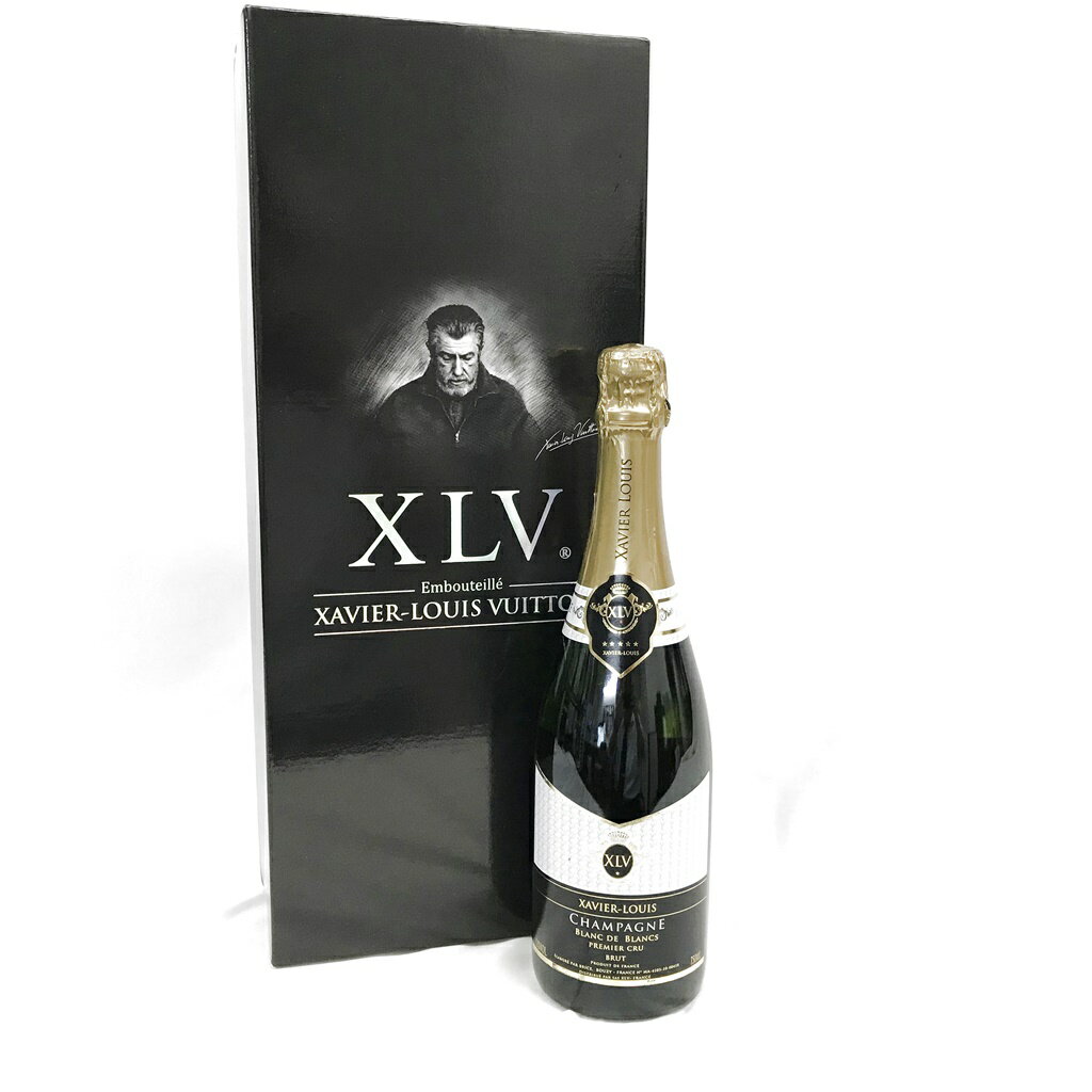 【未開栓/箱付】ルイヴィトン ザビエ 750ml XLV プルミエクリュ ブランドブラン XAVIER LOUIS VUITTON BLANC DE BLANCS　PREMIER CRU BRUTシャンパン シャンパーニュ CHAMPAGNE【中古】