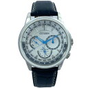 【美品/付属品〇】 シチズン CITIZEN 8729-R005987 キャランドゥリエ ホワイト シルバー メンズ【中古】