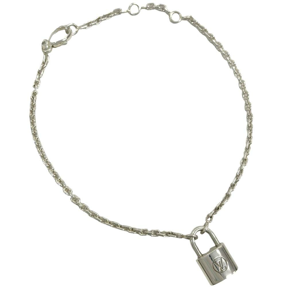 【美品/付属品〇】 ルイヴィトン Q95450 ブラスレ ロックイット シルバー925 ブレスレット 腕回り約17.5cm アクセサリー メンズ レディース【中...