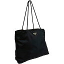 【美品】 プラダ H5692 トートバッグ テスート ナイロン ブラック メンズ レディース ユニセックス【中古】