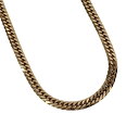 【美品】 喜平6面ダブル ネックレス K18 約50cm 約50.0g 【中古】