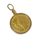 メイプルリーフ コイントップ 1/10oz 約4.1g ユニセックス【中古】
