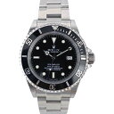 【極美品/ギャラ〇/OH・仕上げ済】 ロレックス Rolex 16600 シードゥエラー ブラック メンズ シルバー【中古】