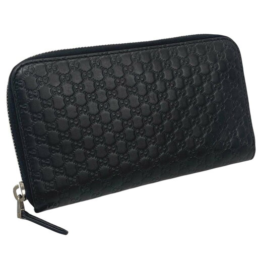 【良品】 グッチ 544473 ラウンドファスナー長財布 ブラック ユニセックス【中古】 【良品】 グッチ 544473 ラウンドファスナー長財布 ブラック ユニセックス【中古】