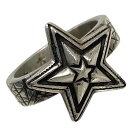 【良品】 コディサンダーソン スターモチーフリング SV925 約7.9g 約13号 ユニセックス 【中古】