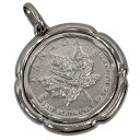 メープルリーフコイントップ 1/4oz Pt1000 約11.4g 【中古】