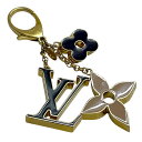 【美品】 ルイヴィトン M67119 フルールドゥモノグラム ゴールド チャーム レディース【中古】
