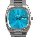 【良品】 オメガ OMEGA 166.0213.1 シーマスター TVスクリーン ブルー 【中古】
