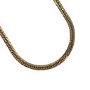 【美品】喜平8面トリプル ネックレス K18 約40cm 約16.6g 【中古】