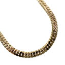 【美品/長さ約60cm】 喜平6面ダブル ネックレス K18 約60cm 約50.24g 【中古】