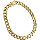 【美品】 喜平2面シングル ブレスレット K18 約26.93g 約18cm 【中古】