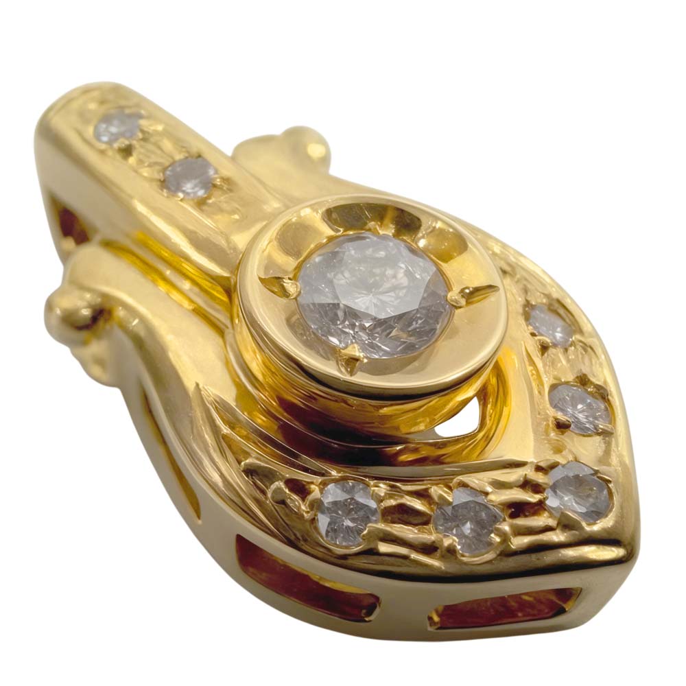 ʡ  ڥȥȥå ͥå쥹ȥå D0.12ct K18 1.53g š