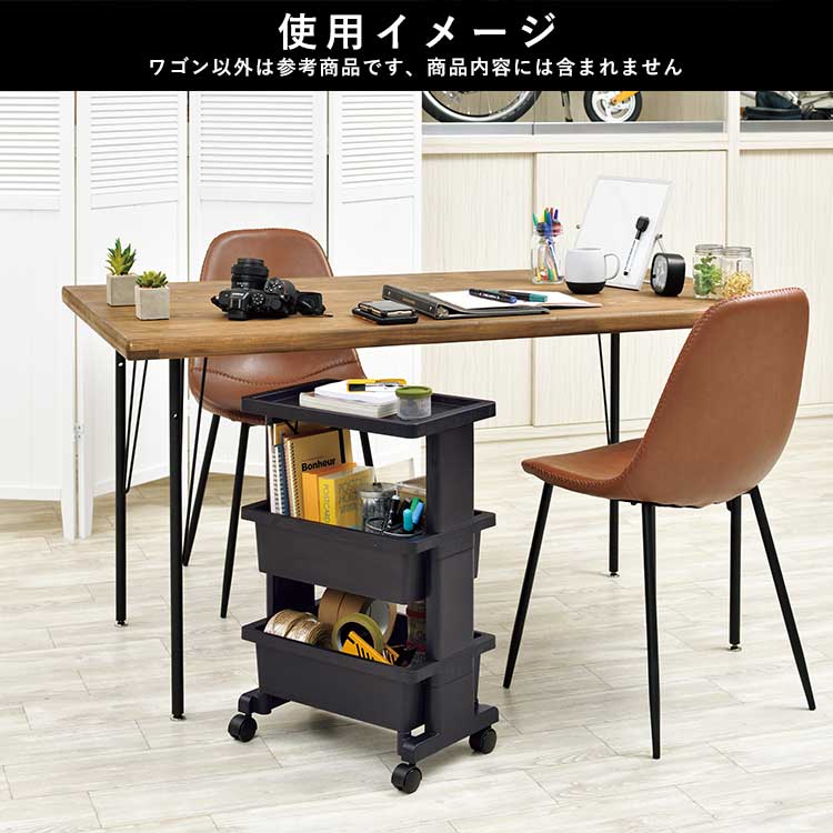 テーブルワゴン テーブル ワゴン キャスター付き キッチン ワゴン サイドテーブル ...