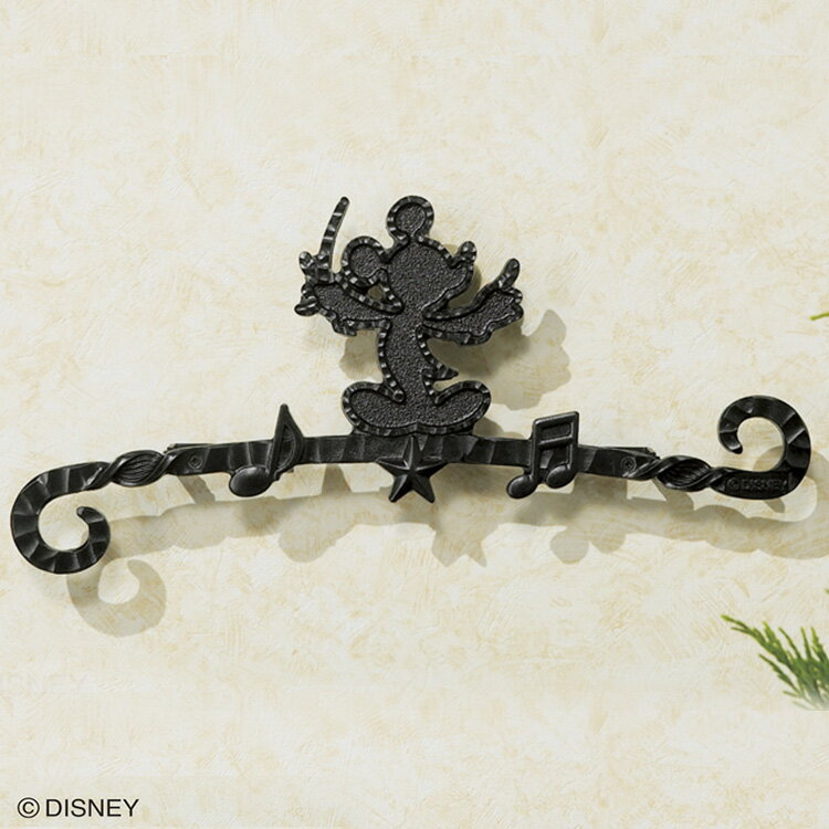 【11/25迄限定P2倍+先着最大600円OFF】壁飾り アイアン調ディズニー ミッキー アルミ 鋳物 レリーフ オーナメント 鋳物レリーフ ミッキーB型 <壁...