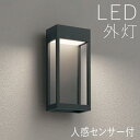 屋外 照明 外灯 玄関 照明 玄関照明 ブラケット ライト センサーライト 電気 LED 壁掛け ライト おしゃれ 外 明かり 人感センサー付【LED一体型】 ...