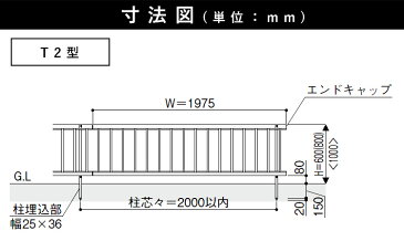フェンス 外構 DIY アルミ 境界フェンス YKK 屋外 新築/新居 交換/買い替え 施主支給 【T60】【H600mm】【高さ60cm】【フェンス本体】 【シンプレオフェンスT2型】 【地域限定送料無料】