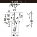 妻 飾り 妻飾り アルミ 鋳物 アイアン風 壁飾り 外壁 YKK シャローネ 立体壁飾り 17型 TEP-ER-17 おしゃれ ウォール デコ ウォールデコレーション ウォール アクセサリー 壁 屋外 家の壁 新築 外構 【全国一律送料無料】 2