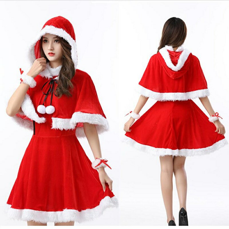 サンタコスプレ サンタコス コスチューム 帽子 ワンピース フリル サンタ帽子 セクシー かわいい 可愛..