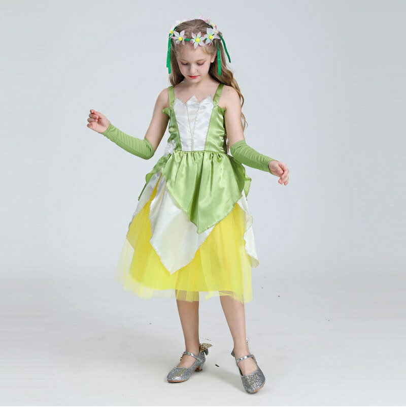 子供ドレス ハロウイン クリスマス 衣装 子供 女の子 姫ドレス ワンピース 仮装 ドレス 童話 タキシード イブニング 姫 ドレス 子供用 Halloween 衣装 かわいい コスプレ衣装 2点セット