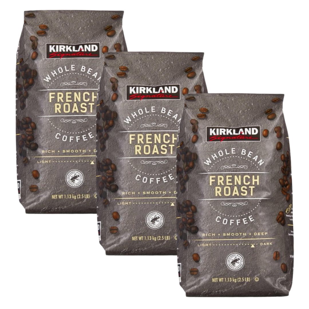 楽天関東you-ryoショップ 楽天市場店【3個セット】 カークランド フレンチローストコーヒー コーヒー豆 1.13kg ×3個セット