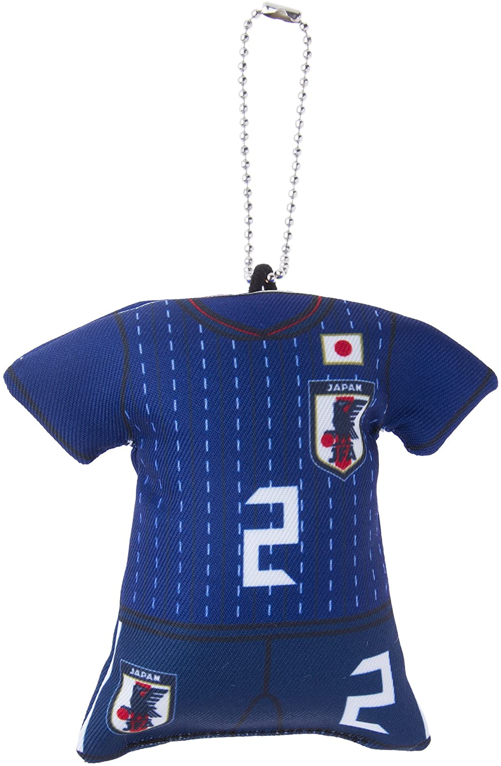 送料無料 JFA サッカー日本代表 ユニフォーム クッションチャーム ストラップ 井手口陽介 No.2 O-181 Eウ1