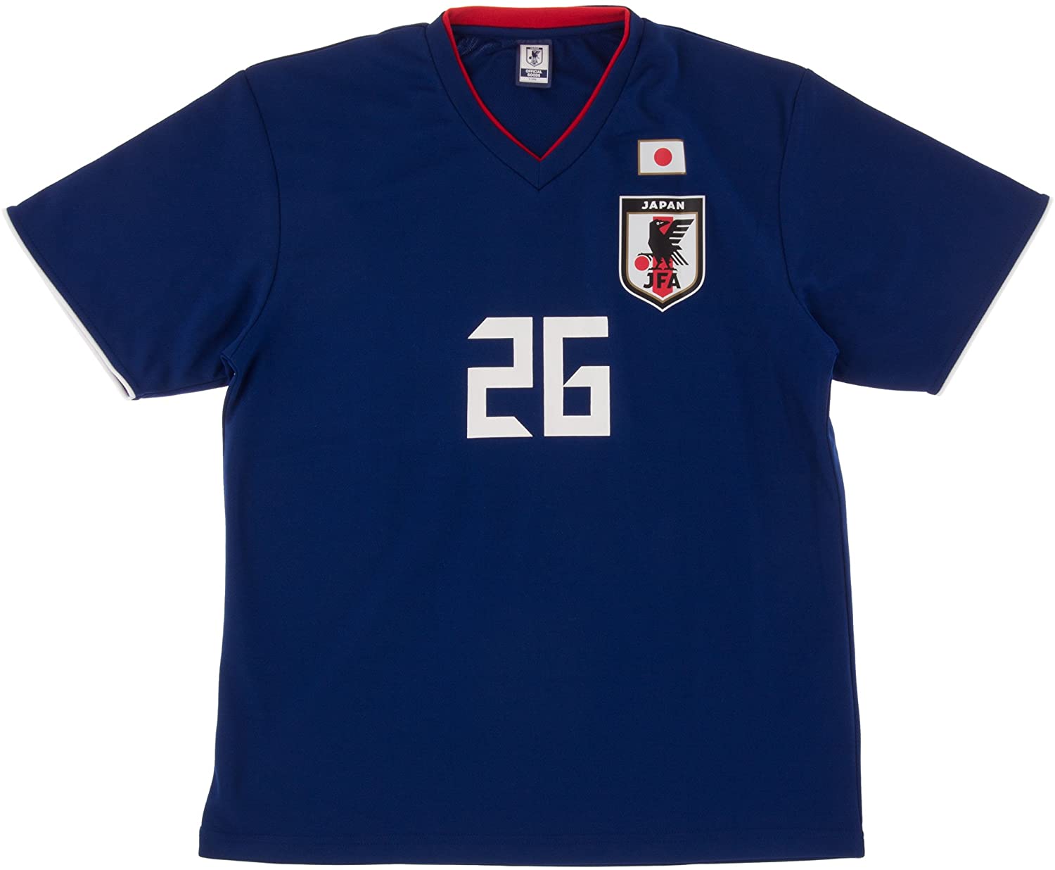 JFA サッカー日本代表 2018年 プレーヤーズTシャツ 三竿 健斗 No.26 O-368 Eイ5ネット通販 サッカー 用品 セール
