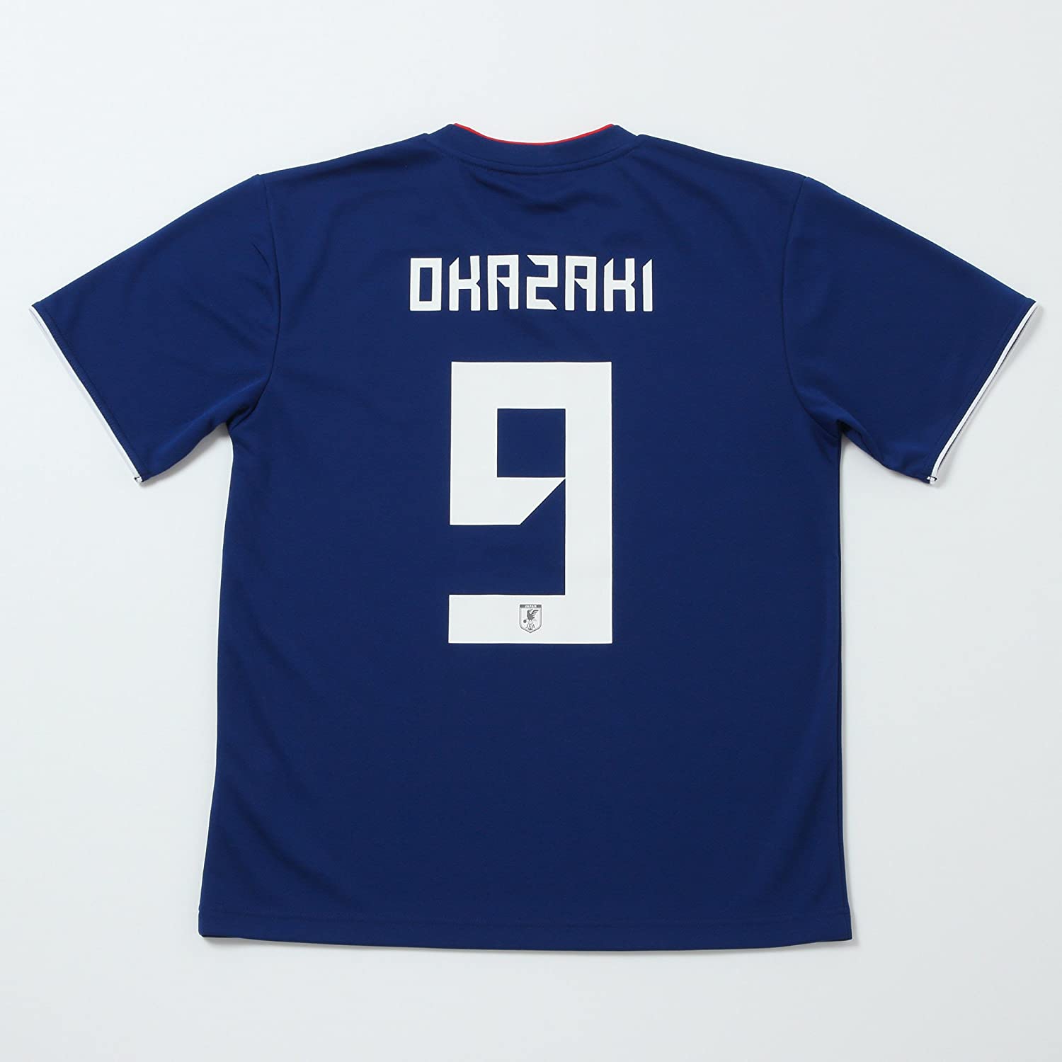 JFA サッカー日本代表 2018年 プレーヤーズTシャツ 岡崎 慎司 No.9 O-044 Eイ5通販 サッカー 用品 セール