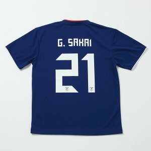 JFA サッカー日本代表 2018年 プレーヤーズTシャツ 酒井 高徳 No.21 O-091 Eイ5ネット注文 サッカー 用品 セール